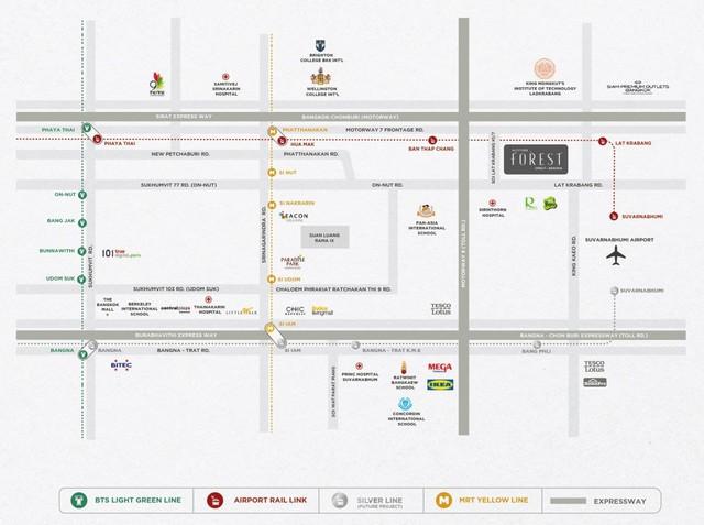 ให้เช่าบ้านแฝด 3 ชั้น โครงการ อัลติจูด ฟอเรสต์ อ่อนนุช-ลาดกระบัง Altitude Forest Onnut-Latkrabang ซอยลาดกระบัง 1ก/7 บ้านทิศเหนือ 2