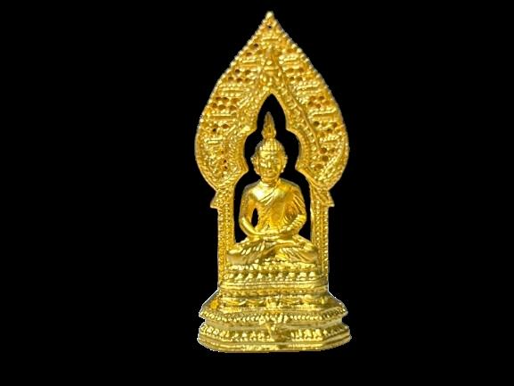 พระนิรันตราย วัดนิเวศธรรมประวัติ บางปะอิน อยุธยา เนื้อกะไหล่ทอง 2553 สภาพสวยไม่ผ่านการใช้ 2