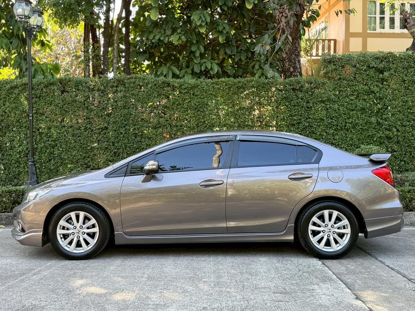รหัสรถ PJP1464 2013 HONDA CIVIC 1.8 E NAVI (สีน้ำตาล) รูปที่ 3