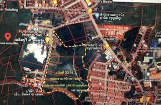 ขายที่ดิน 32ไร่ เหมาะพัฒนาอสังหาริมทรัพย์ หรือสร้าง โกดัง,คลังสินค้า หน้ากว้าง 270เมตร ลึก 200 เมตร ใกล้วัดหนองขาม ต.หนองขาม อ.ศรีราชา จ.ชลบุรี 8