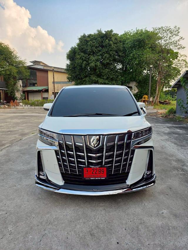 Toyota ALPHARD 2.5SC PACKAGE สีขาว ปี 2024 ไมล์ 17,000 กม. รูปที่ 2