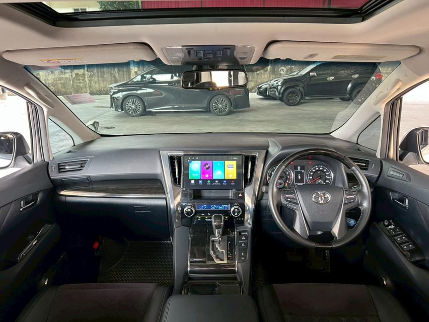 ปี 2016 TOYOTA VELLFIRE, 2.5 โฉม ปี15-23 เกียร์ออโต้ เครื่องเบนซิน ตัวท็อปสุดพร้อมใช้สุด คู่มือ+บุ๊คเซอร์วิสครบ 8