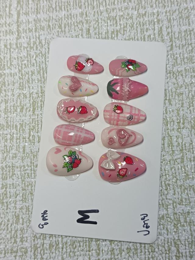 เล็บปลอม เล็บ PVC เล็บสำเร็จรูปเจลแท้ ปลีก/ส่ง รูปที่ 1