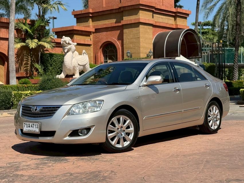 รหัสรถ PJP4713 2007 TOYOTA CAMRY 2.4 V (สีน้ำตาล)