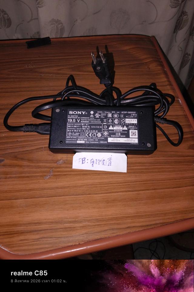 อแด๊ปเตอร์ Sonyแท้ พร้อมสายAC (แถมสายHDMI1เส้น)