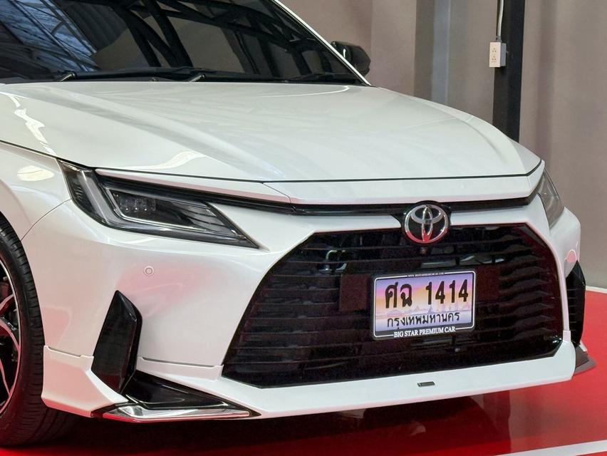2024 TOYOTA YARIS ATIVE 1.2 PREMIUM LUXURY รถมือเดียวป้ายแดง รถวิ่งน้อยเพียง 30,000 กม รถเข้าศูนย์ตามระยะ รถไม่เคยมีอุบัติเหตุครับ รูปที่ 8