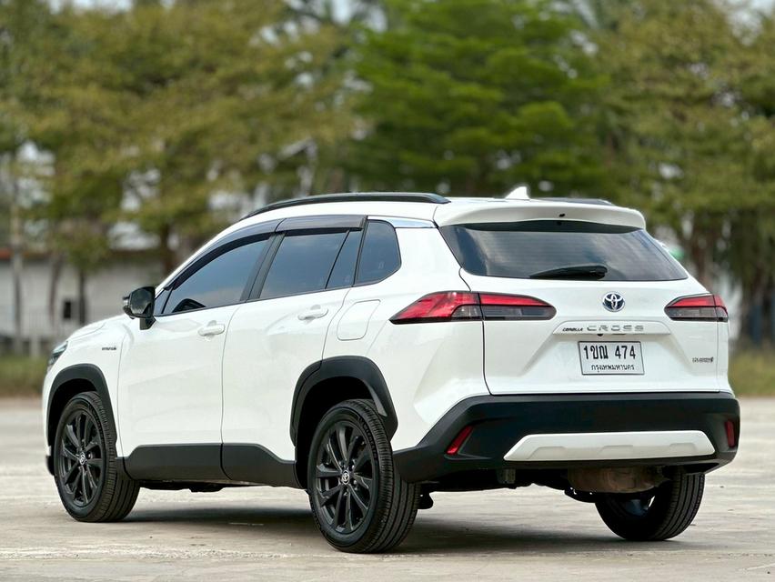 รหัสรถ PAT474 Toyota Corolla Cross 1.8Hybrid Premium Safety  สีขาว ปี2020 4