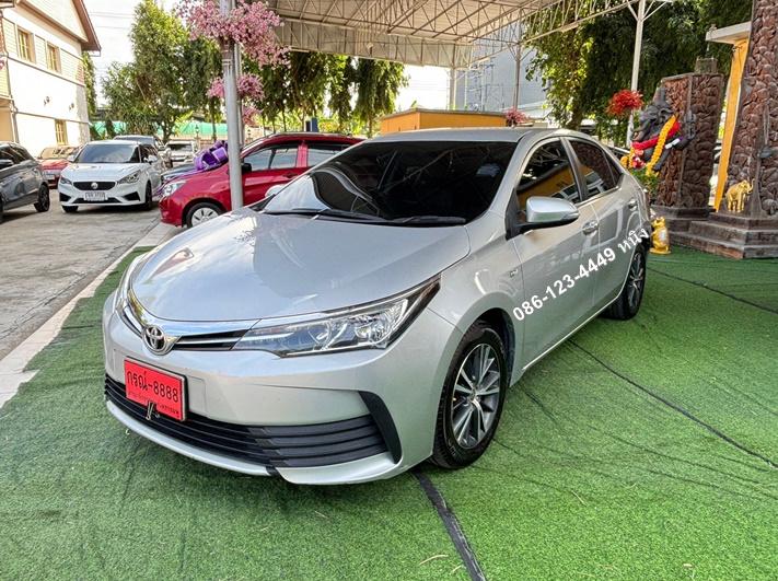 Toyota Altis 1.8 E ปี 2018 ประหยัดถึง 60% ✔ฟรีดาวน์✔ไม่ต้องค้ำ 1