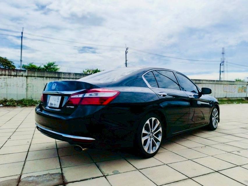 รหัสรถ QT4658 Honda Accord G9 2.0 EL เกียร์ Auto สีดำ ปี 2016 แท้ 8
