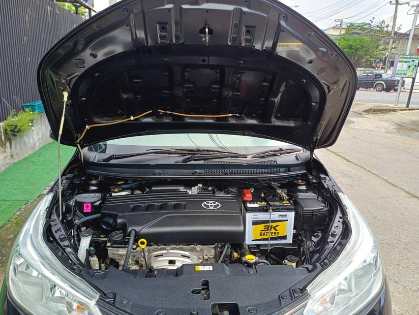 ปี2018 TOYOTA YARIS BLACK NIGHT AUTO เบนซินล้วน ไม่แก๊ส ไม่ชน NOT ไม่ขยับ 11