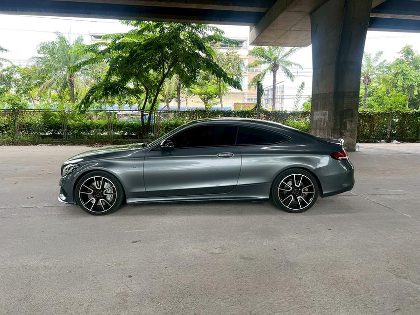 ขายรถ Benz AMG C43 4MATIC Coupe W205 ปี 2019 สีเทา เกียร์ออโต้ 7