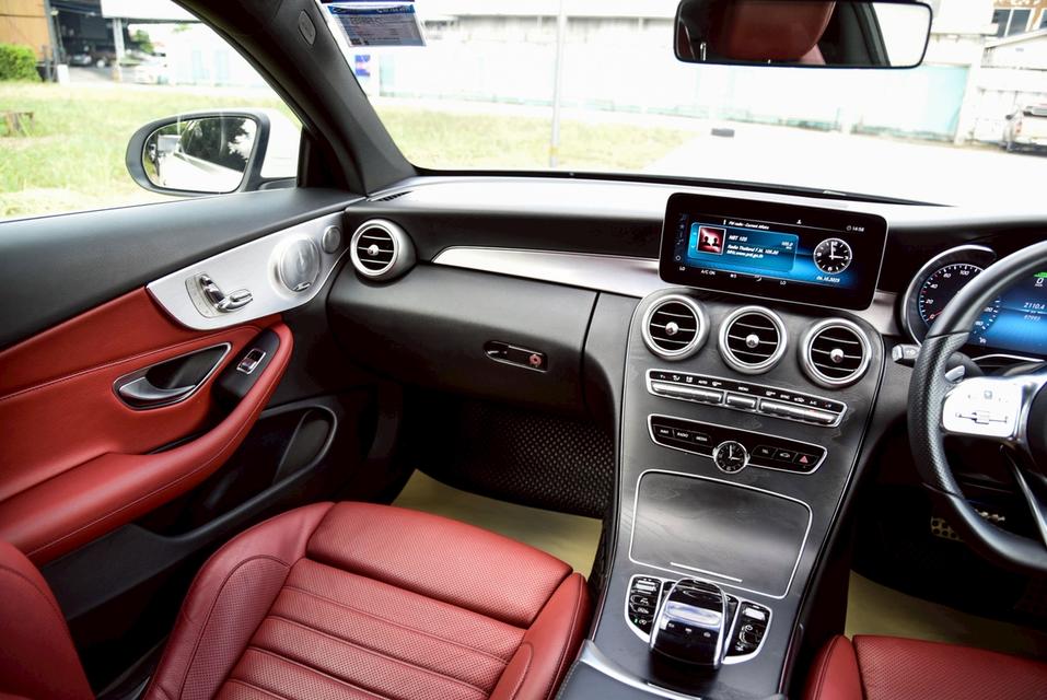 รหัสรถ CBL1477 Mercedes-Benz C200 1.5 AMG Dynamic Coupe W205 AT 2019 14