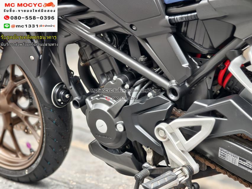 CB 300R 2020 วิ่ง8000โล รถบ้านแท้มือเดียว เครื่องเดิมๆ กุญแจบุคเซอวิสครบ No1225    12