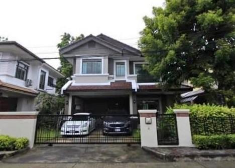 ให้เช่าบ้านเดี่ยว แต่งครบ พร้อมอยู่ หมู่บ้านเศรษฐสิริ วงแหวน–สุขาภิบาล 2