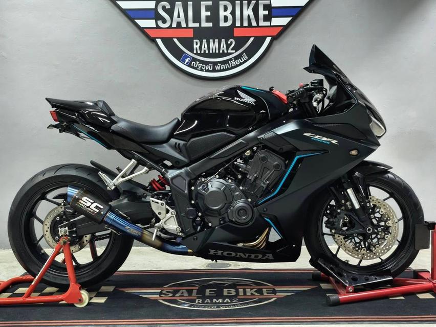 HONDA CBR650R ปี 2023 ABS รถมือเดียว ไมล์น้อย ของแต่งครบๆ
