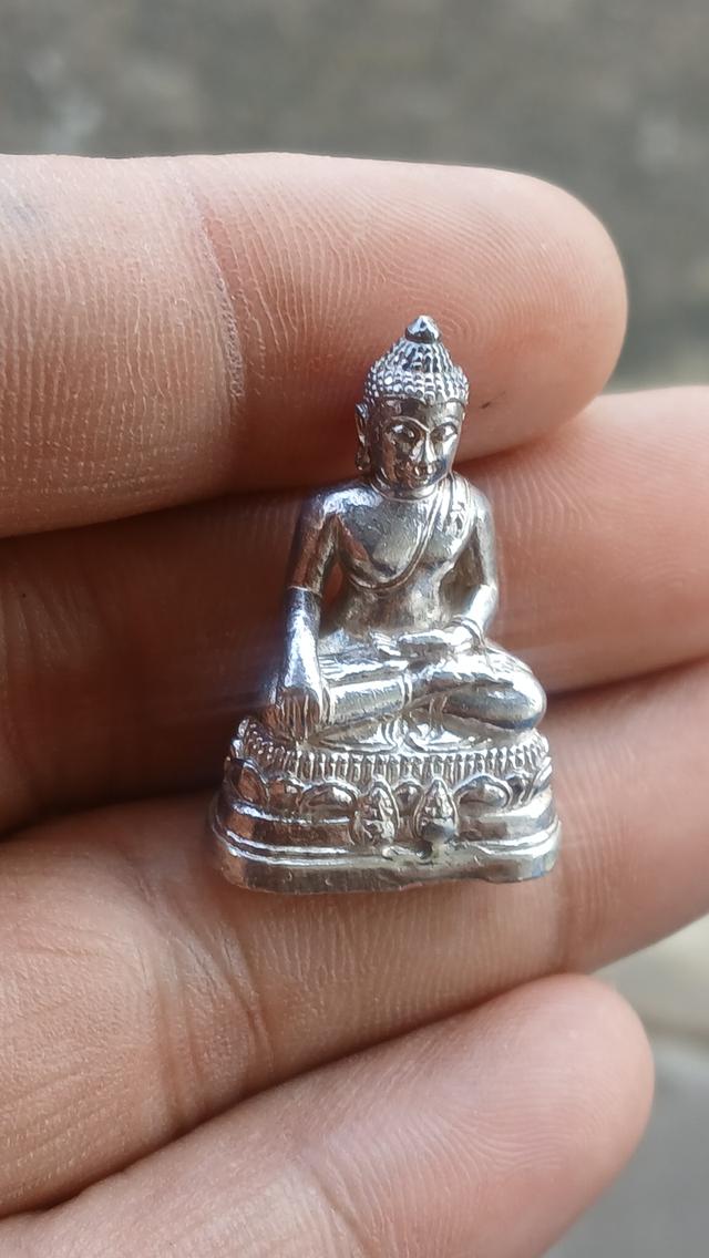 พระกริ่ง จปร. ภปร.100ปี ธ.ไทย พาณิชย์ เนื้อเงิน สวยๆ 