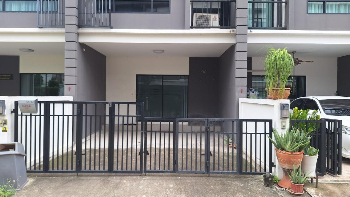 ให้เช่าทาวน์เฮ้าส์ คาซ่า ซิตี้ วงแหวน ลำลูกกา ติดถนนลำลูกกา 10