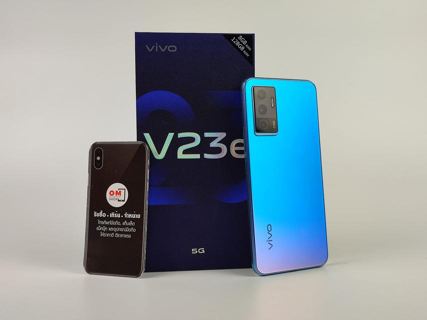 รูป ขาย/แลก Vivo V23e 8/128GB  ศูนย์ไทย สภาพสวย แท้ ครบกล่อง เพียง 7,900 บาท 1