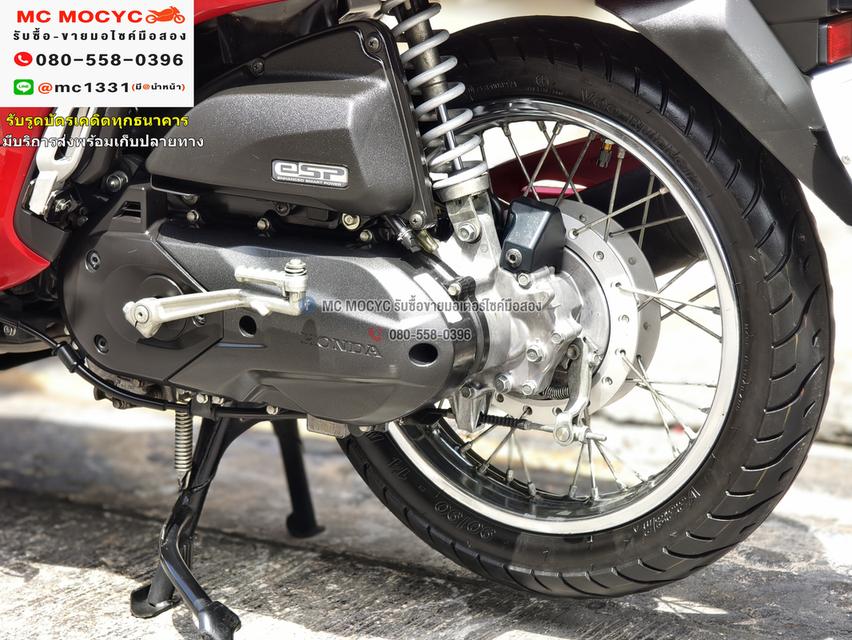 Scoopy i 2021 วิ่ง10000โล รถบ้านแท้เครื่องท่อเดิมๆ กุญแจ2ดอกบุคเซอวิสครบ No1080    14