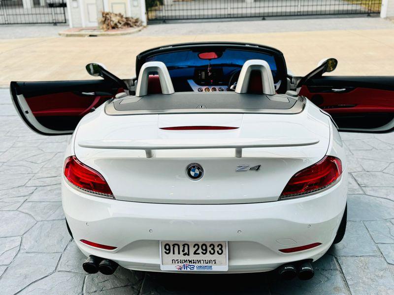 BMW Z4 2.0turbo Msport วิ่งน้อย สีขาว ภายในแดงไมล์ 90,xxx กม. ปี 2013  12