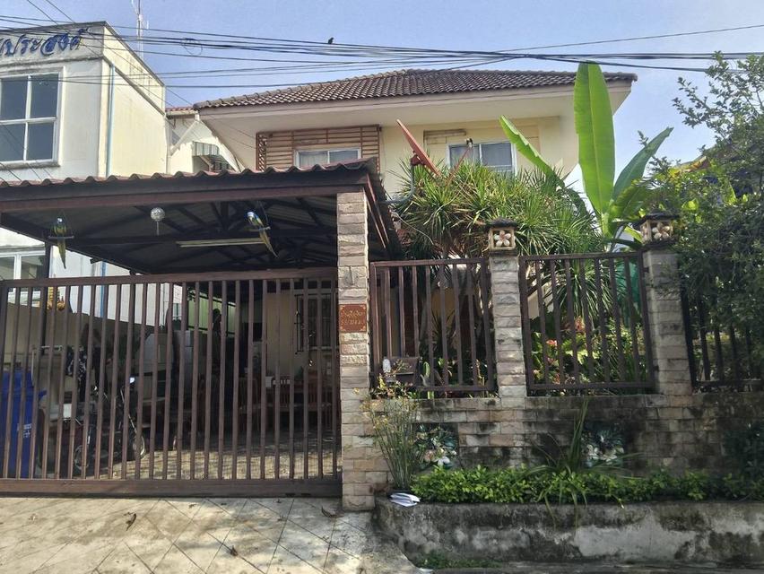 ขายบ้านเดี่ยว 50 ตรว. หมู่บ้านมิตรประชา ซอย 18 ปากเกร็ด นนทบุรี ราคาเพียง 3,500,000 บาท 1