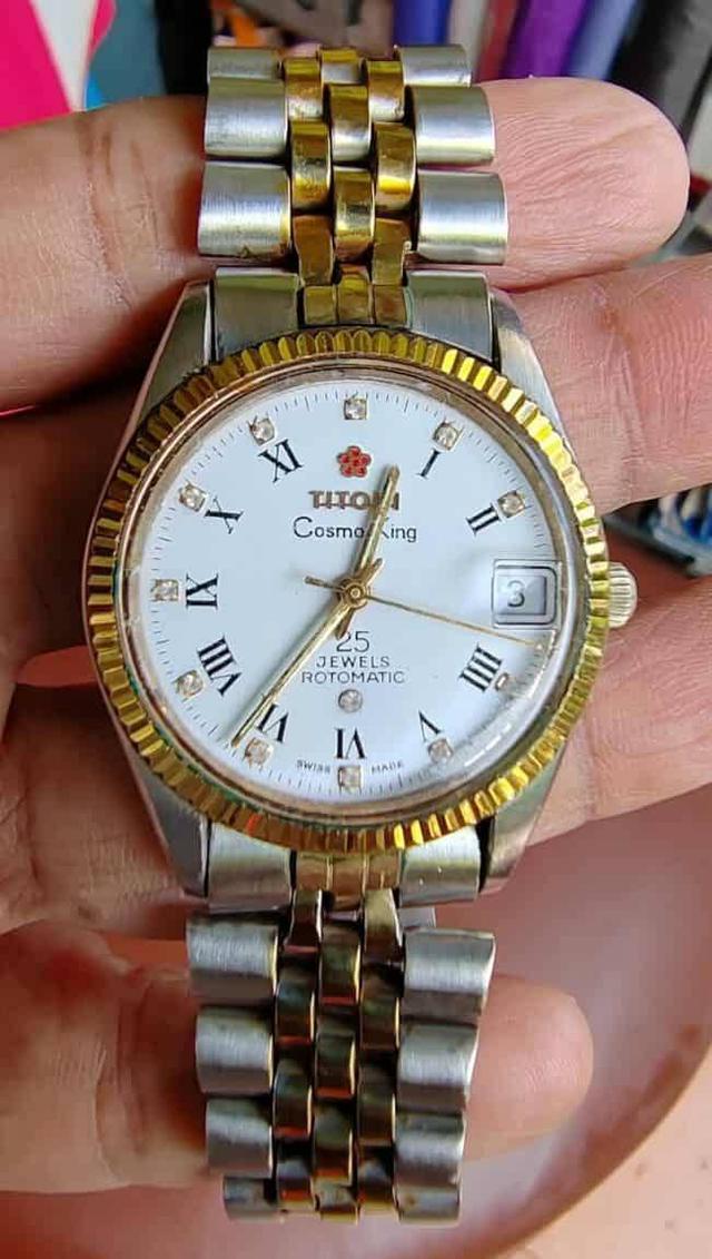 Titoni Cosmo King 25 Jewel swiss made มือสอง