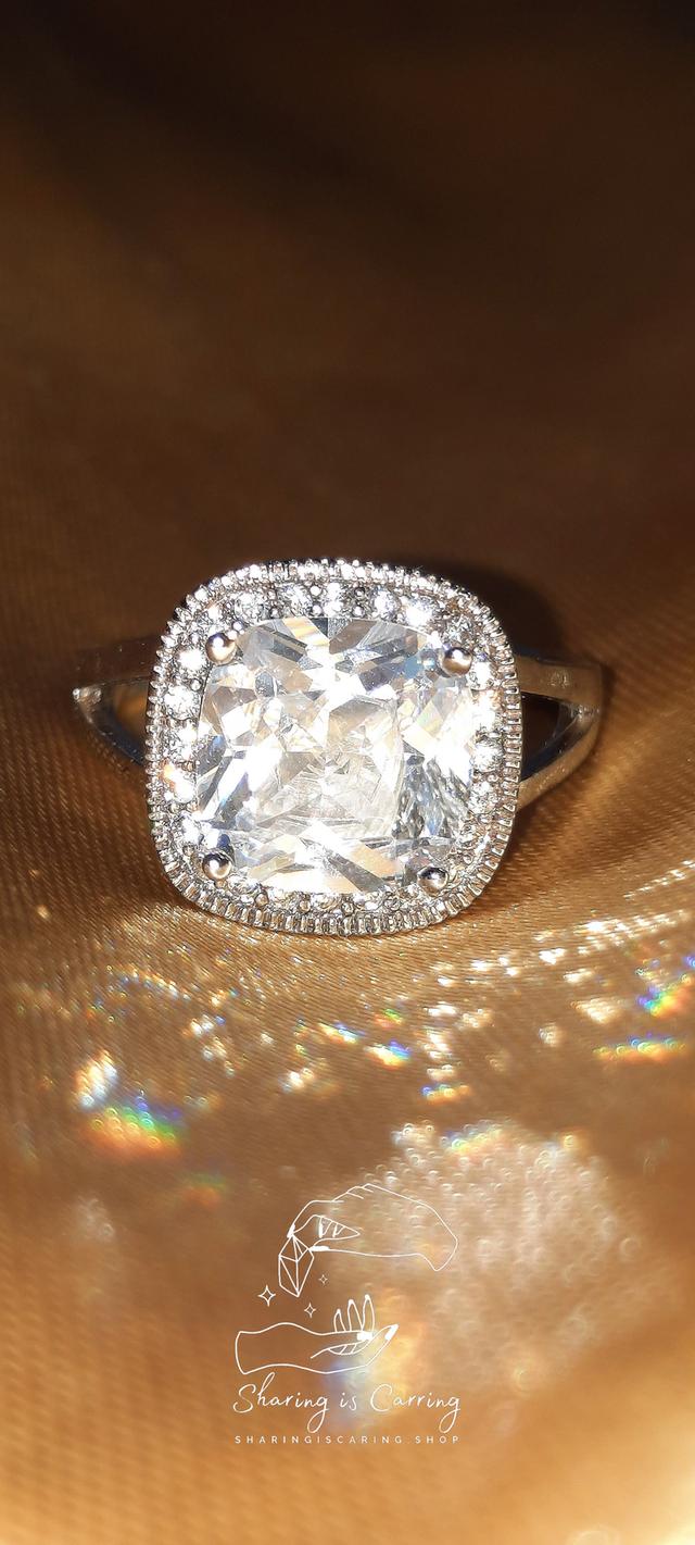 Fancy CZ A+++ Diamond ring ฿1,390.-