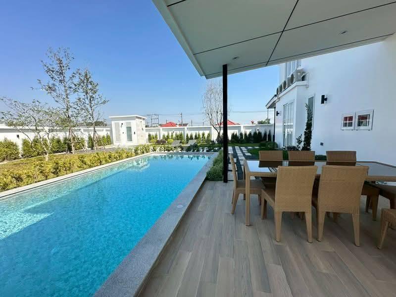 ✨ ให้เช่า Pool Villa หรู 2 ชั้น 4 นอน 5 น้ำ 348 ตรม. ที่ดินกว้าง 213.3 ตรว. เพียง 150,000.-/เดือน (No Pets) 🏊‍♂️ 2