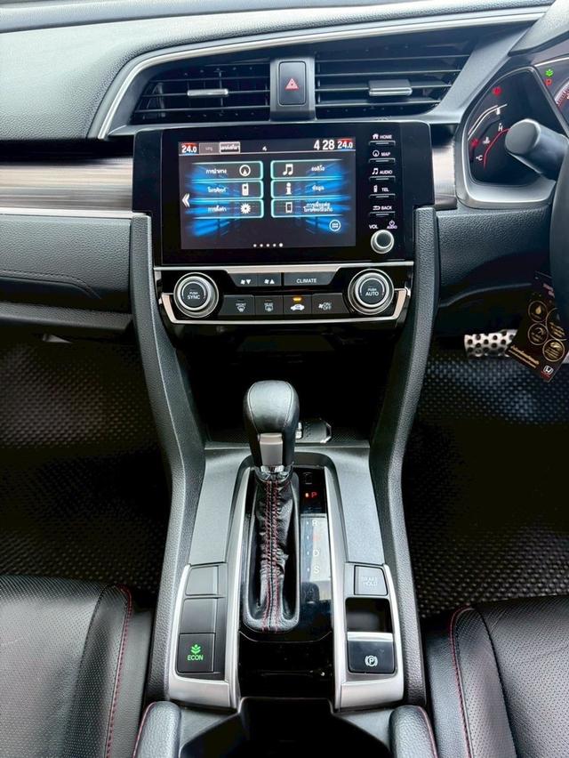 HONDA CIVIC 1.5 TURBO RS TOP 2019 MINOR CHANGE สีดำ FC-FK มือเดียวป้ายแดง  7