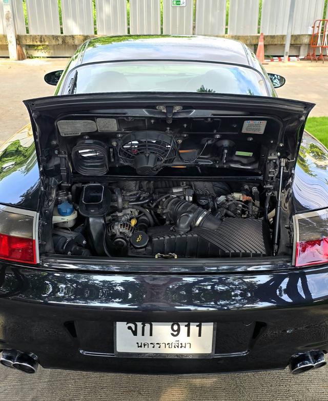 Porsche 911 Carrera (996 Look2) 2004 สีดำ รถนำเข้า AAS แท้ ไม่ใช่จดประกอบ เซอร์วิส AAS รูปที่ 9