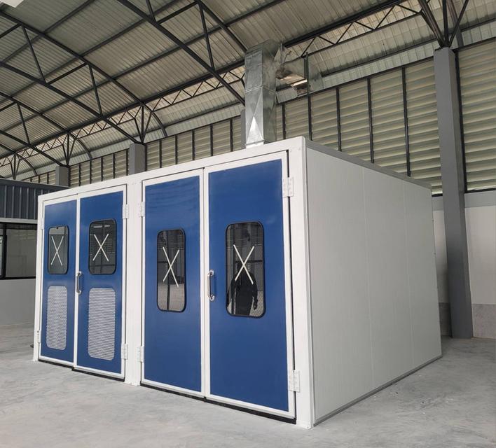 ขาย สร้าง ติดตั้งห้องพ่นสีรถยนต์ ห้องพ่นสีอบสีขนาดใหญ่ โรงพ่นสีเครื่องบิน ห้องพ่นสีเฟอร์นิเจอร์ ห้องอบพ่นสีอินฟราเรด พร้อมงานเซ็นแบบห้องพ่นสี 20