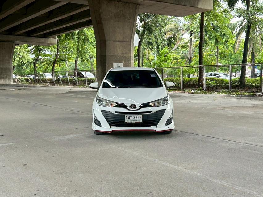 ขายรถ Toyota Yaris Ativ 1.2E ปี 2018 สีขาว เกียร์ออโต้