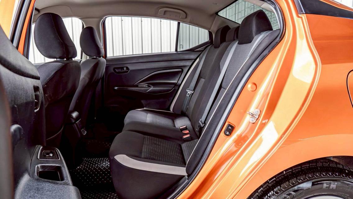 NISSAN ALMERA 1.0 EL ปี 2021 สีส้มโฉม ปี19-ปัจจุบัน รูปที่ 13