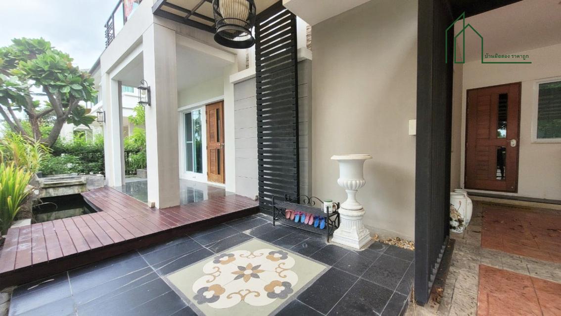 ขายด่วนบ้านเดี่ยว บางกอก บูเลอวาร์ด เทพารักษ์-วงแหวน หน้าบ้านไม่ชนใคร 4