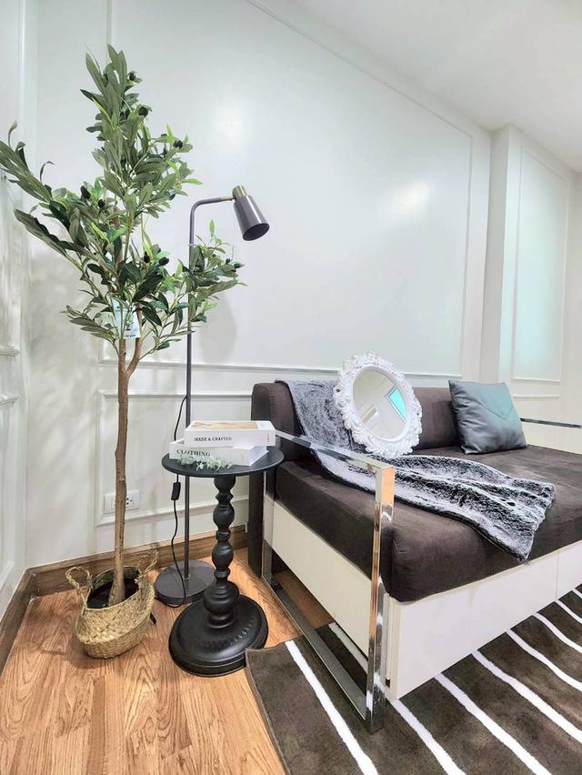 คอนโดแต่งใหม่ สไตล์สวย ใกล้ BTS วงเวียนใหญ่ พร้อมอยู่ เฟอร์ครบ เครื่องใช้ไฟฟ้าครบ แอร์ 2 ตัว ฟรีค่าโอน 2