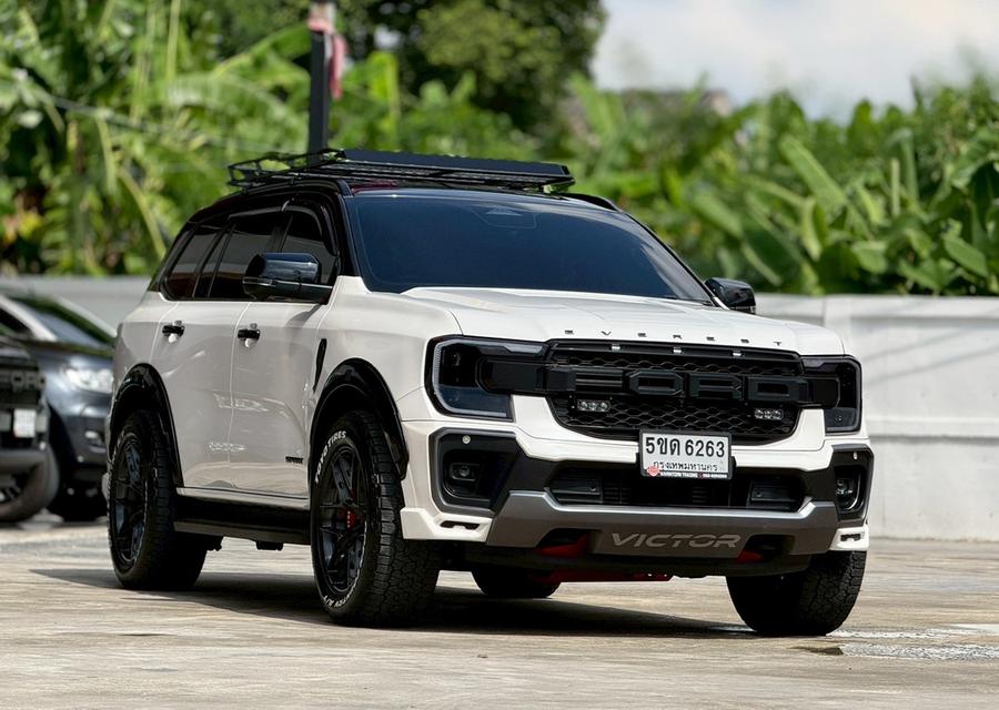 ปี 2024 FORD EVEREST, 2.0 TURBO SPORTมือเดียวป้ายแดง เข้าศูนย์ทุกระยะบุ๊คเซอร์วิสครบ +Package B