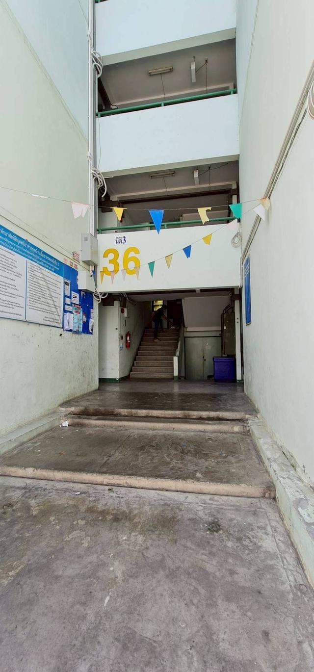 ขายคอนโดบ้านเอื้ออาทร พหลโยธิน กม.44 (ตึก 36) ห้องริม ชั้น 4 พร้อม อยู่ 3