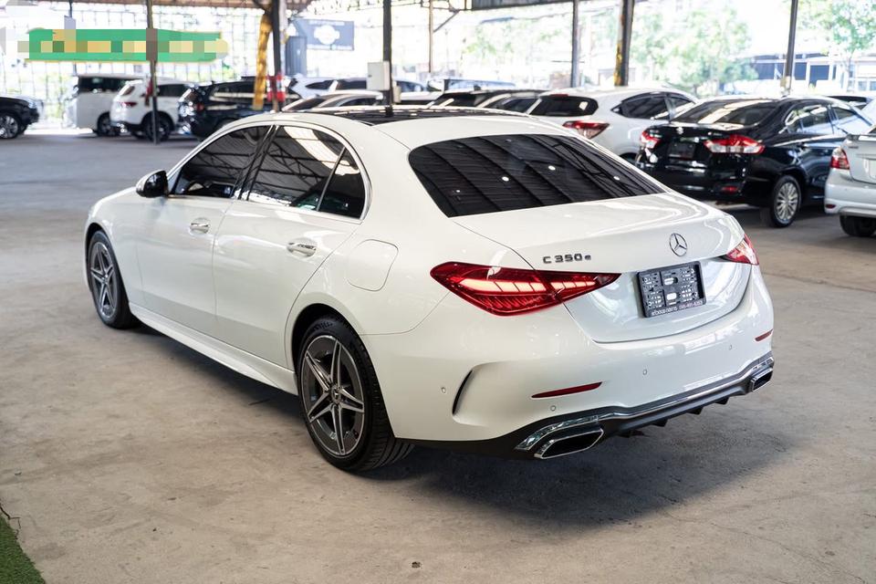 Mercedes Benz C350e AMG Dymanic (w206)ปี 2022 ไมล์ 50,000 km รถบ้านมือเดียว 4
