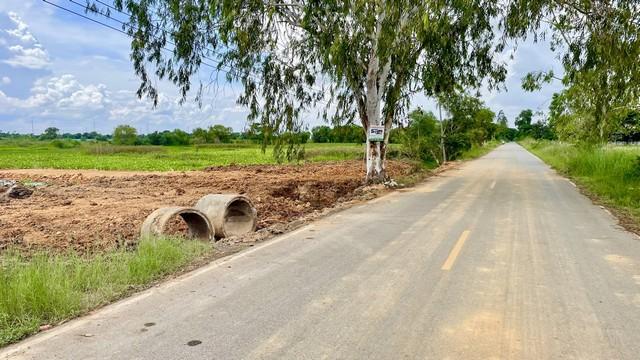 ขายที่ดินแบ่งแปลง ต.แหลมประดู่ อ.บ้านโพธิ์ จ.ฉะเชิงเทรา Laem Pradu Ban Pho เนื้อที่ 100 ตร.วา ใกล้แหล่งชุมชน บรรยากาศดี 6