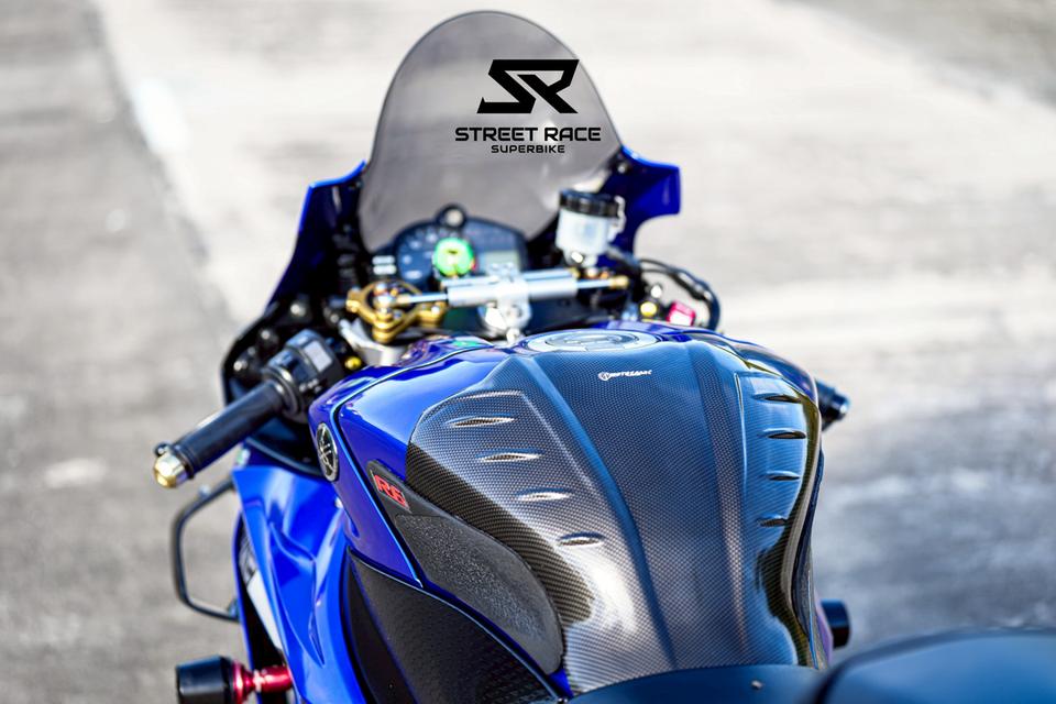 2021 Yamaha yzf-r6 น้ำเงิน รถปี 2021 รถสวย มือเดียว ของแต่งท่วมๆ 15