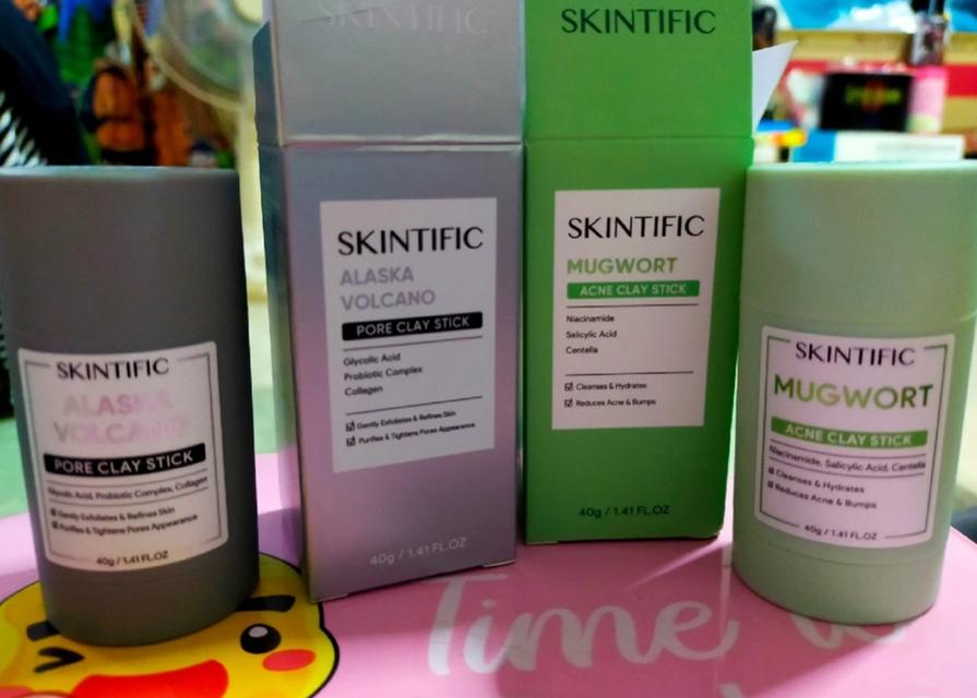 SKINTIFIC มาส์กโคลนแบบแท่ง 3