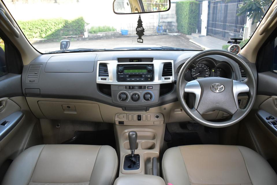 Toyota Hilux Vigo  Champ 2.5E Prerunner 4ประตู  ปี 2012 : สีดำ : ออโต้ : ดีเซล : ไมล์ 85,xxx km. 17