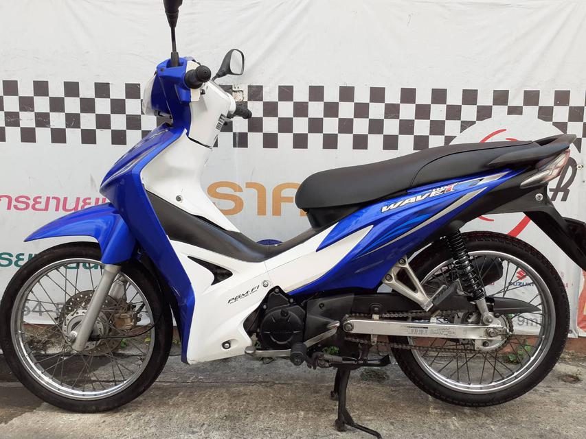 รูป ขาย/แลก/เทิร์น Wave110i สตาร์ทมือ จด เม.ย.56 น้ำเงินขาวสีเดิมๆ รถบ้านมือเดียว ใช้งานส่วนตัวในบ้าน  2