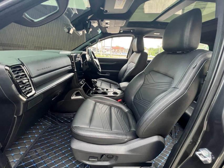 2022 FORD EVEREST, 2.0 BI-TURBO TITANIUMPLUS โฉม ปี22-ปัจจุบัน ตัวท็อปขับ2สีเทา เกียร์ออโต้ เครื่องดีเซล รูปที่ 8