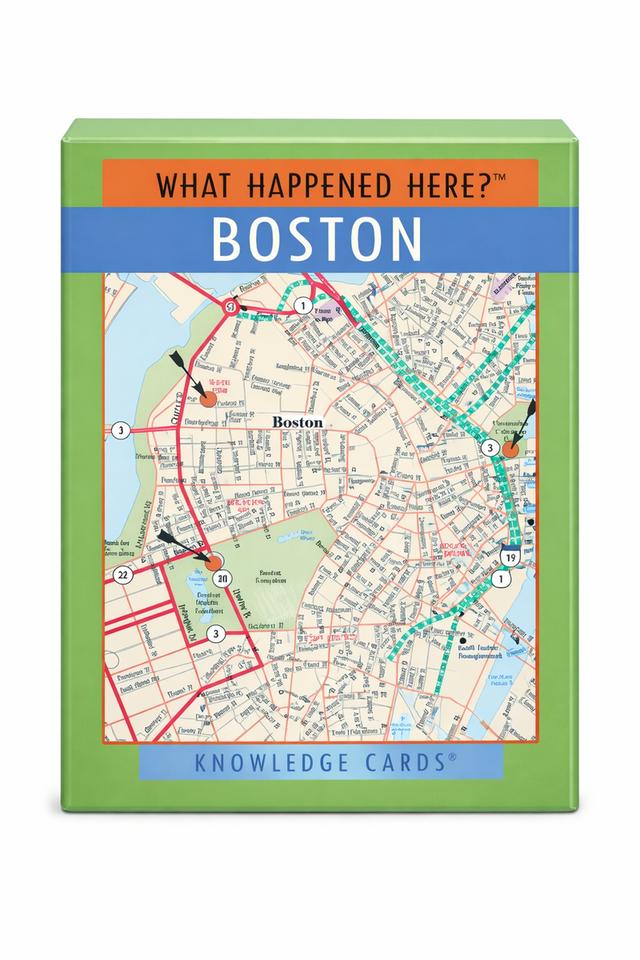 ชุดบัตรความรู้ : เกิดอะไรขึ้นที่นี่? บอสตัน A Quiz Deck of WHAT HAPPENED HERE? BOSTON