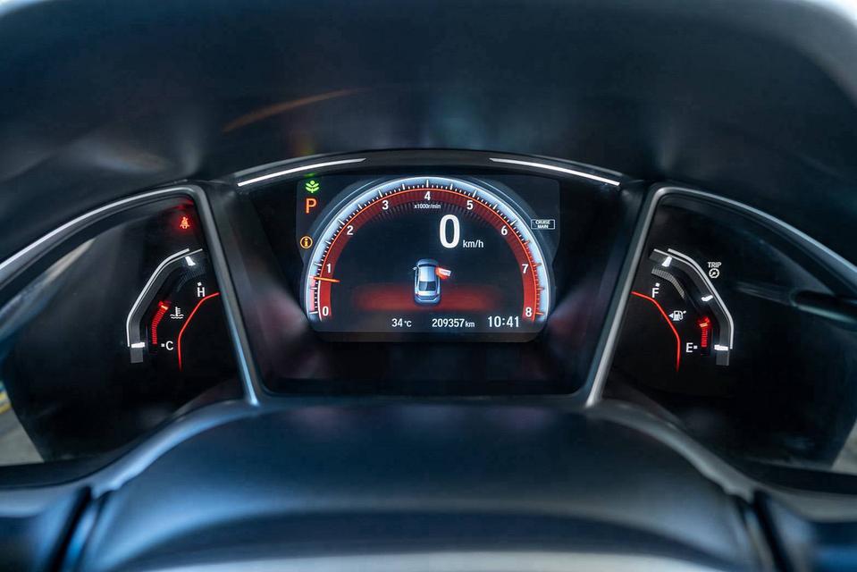 HONDA CIVIC, 1.5 TURBO RS ปี 2017 สีนำ้เงิน โฉม FC-FK ปี16-21 รูปที่ 15