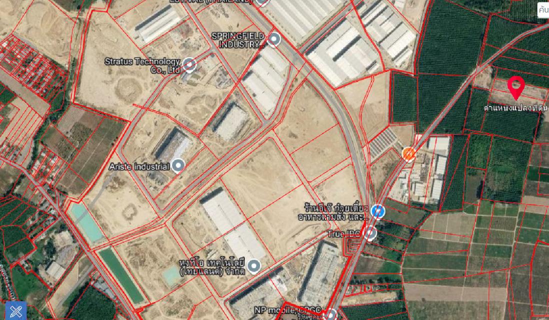 ที่ดินเปล่า ใกล้ อุตสาหกรรม GPGC มาบข่า จ.ระยอง ทำเลทอง 2