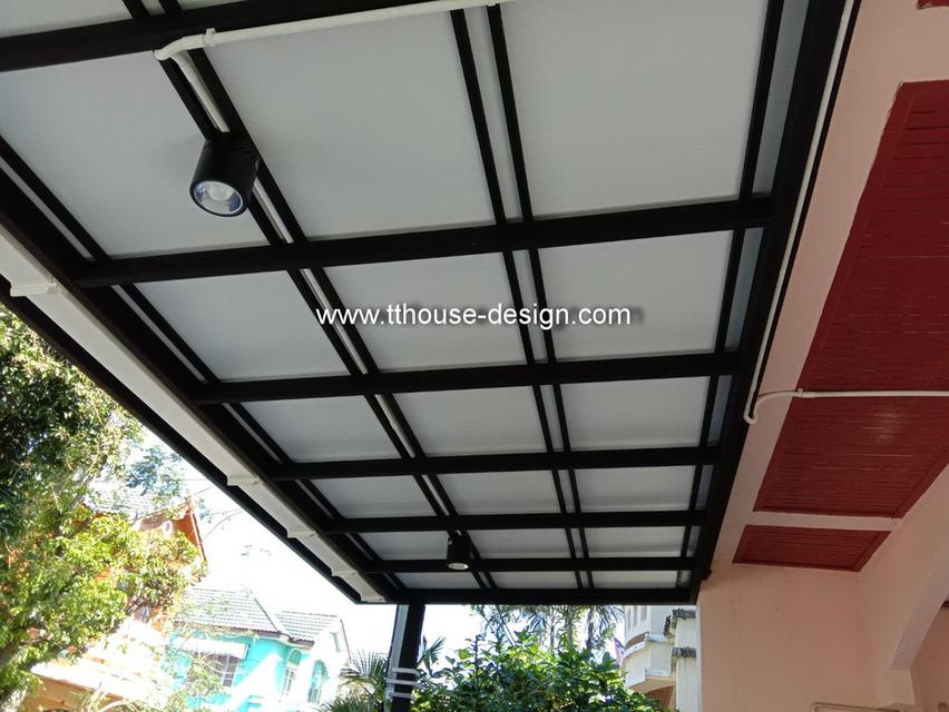 รับเหมาต่อเติม โครงหลังคา กันสาด ห้องครัวเทพื้นปูกระเบื้อง ID Line : dddesign23 14