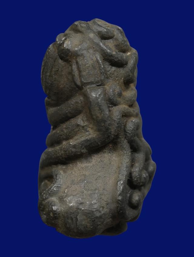 พระปิดตาเนื้อสัมฤทธิ์เงิน หลวงปู่เอี่ยม วัดหนังราชวรวิหาร รูปที่ 3