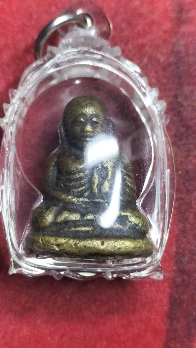 หลวงพ่อเงินวัดบางคลานพิมพ์นิยมเนื้อทองผสมเก่าสวย รูปที่ 6